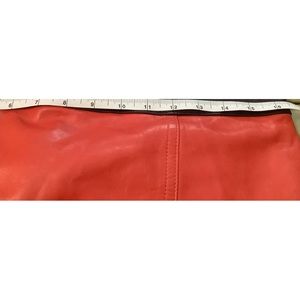 ESCADA lamb leather skirt
